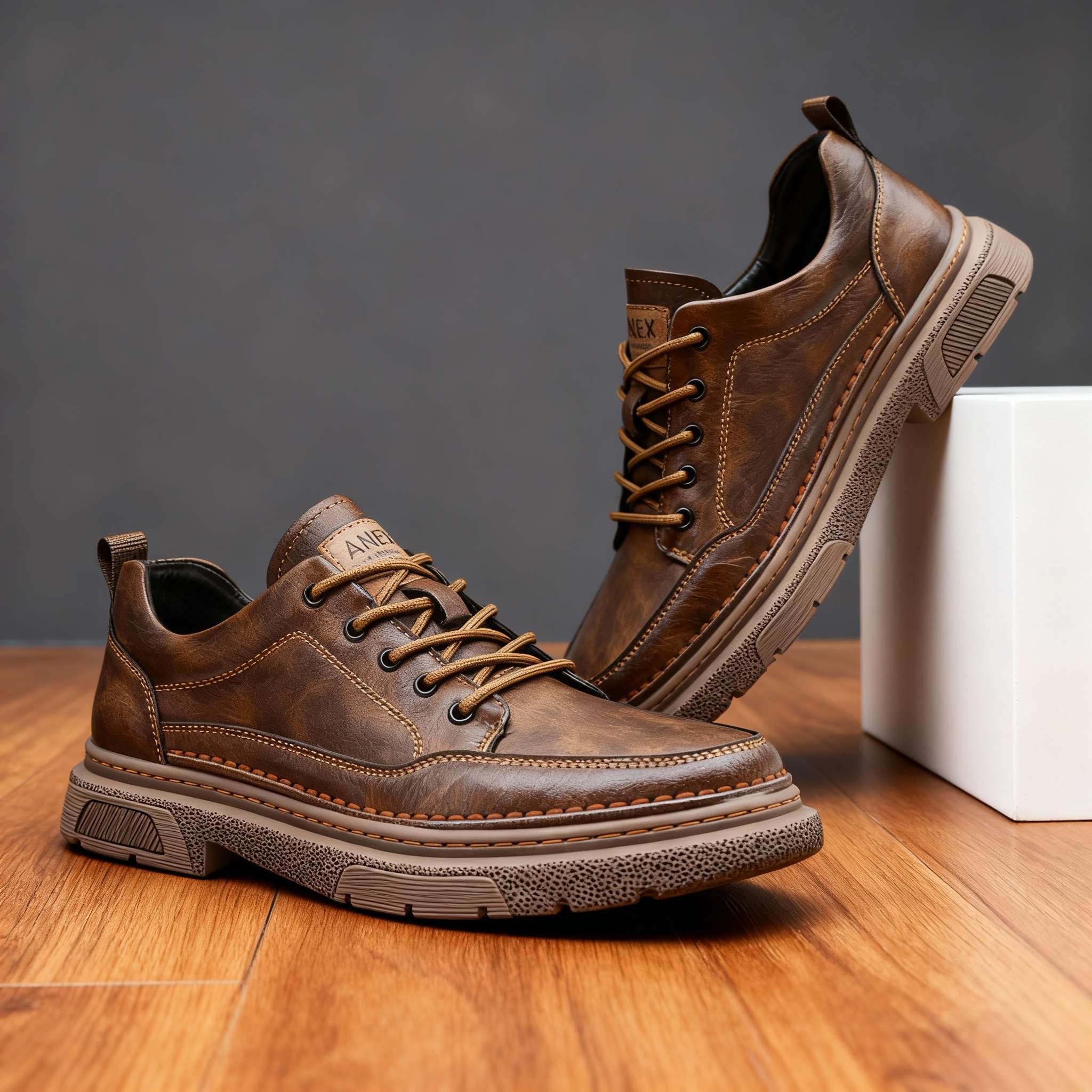 Brendan Leather Sneakers